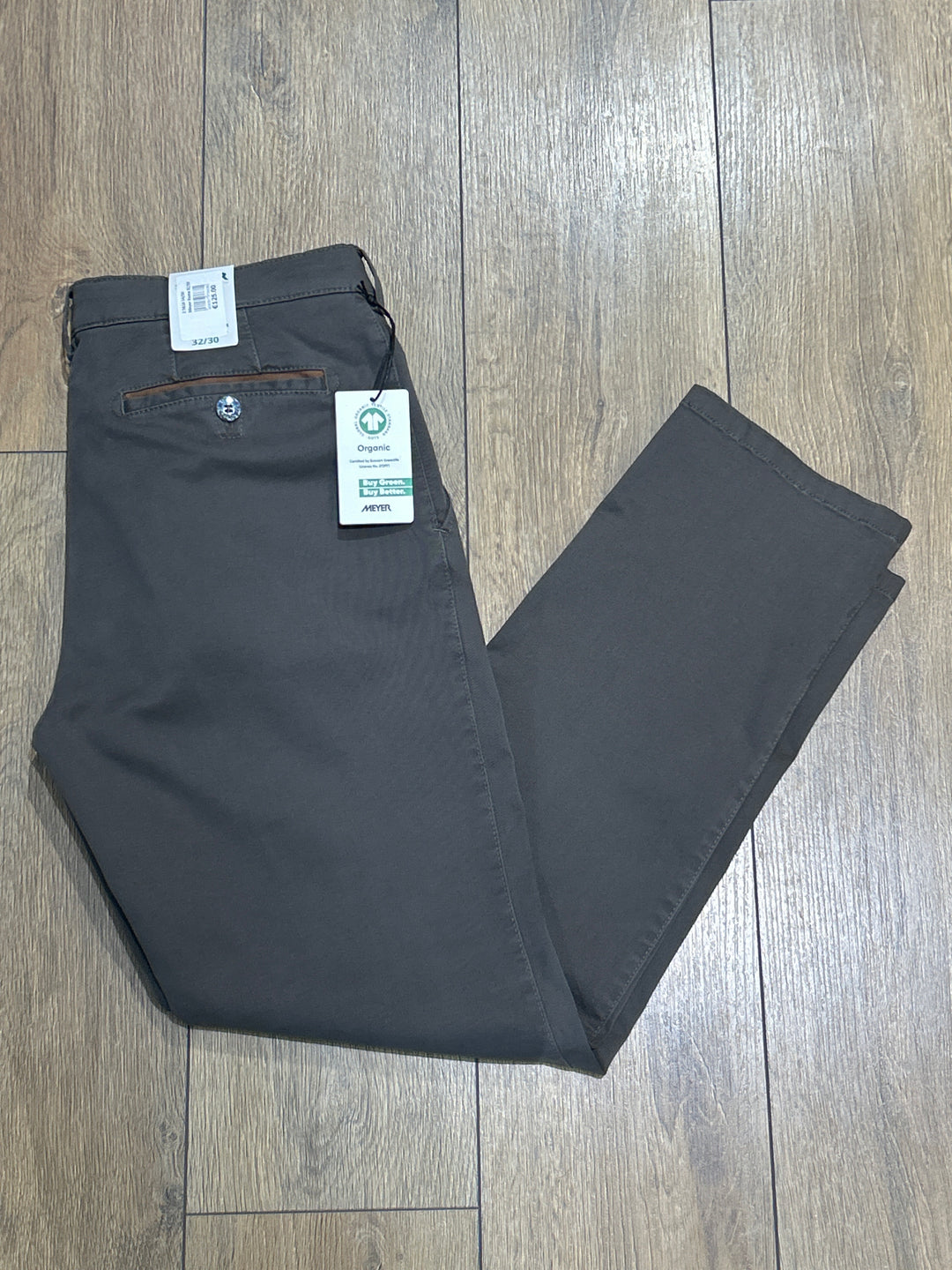 Meyer Roma Orangic Cotton Chino Green