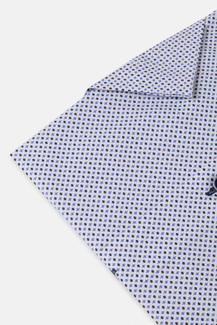 Benetti Finn Short Sleeve Casual Shirt Blue