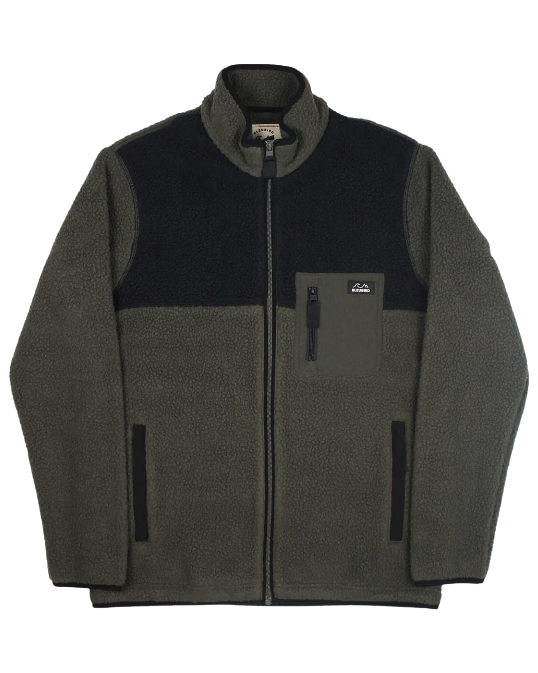 Bleubird Polar Full Zip Fleece Forest