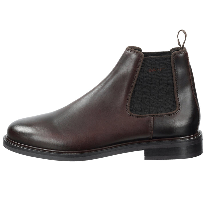 Gant St Fairkon Cow Leather Chelsea Boot Brown