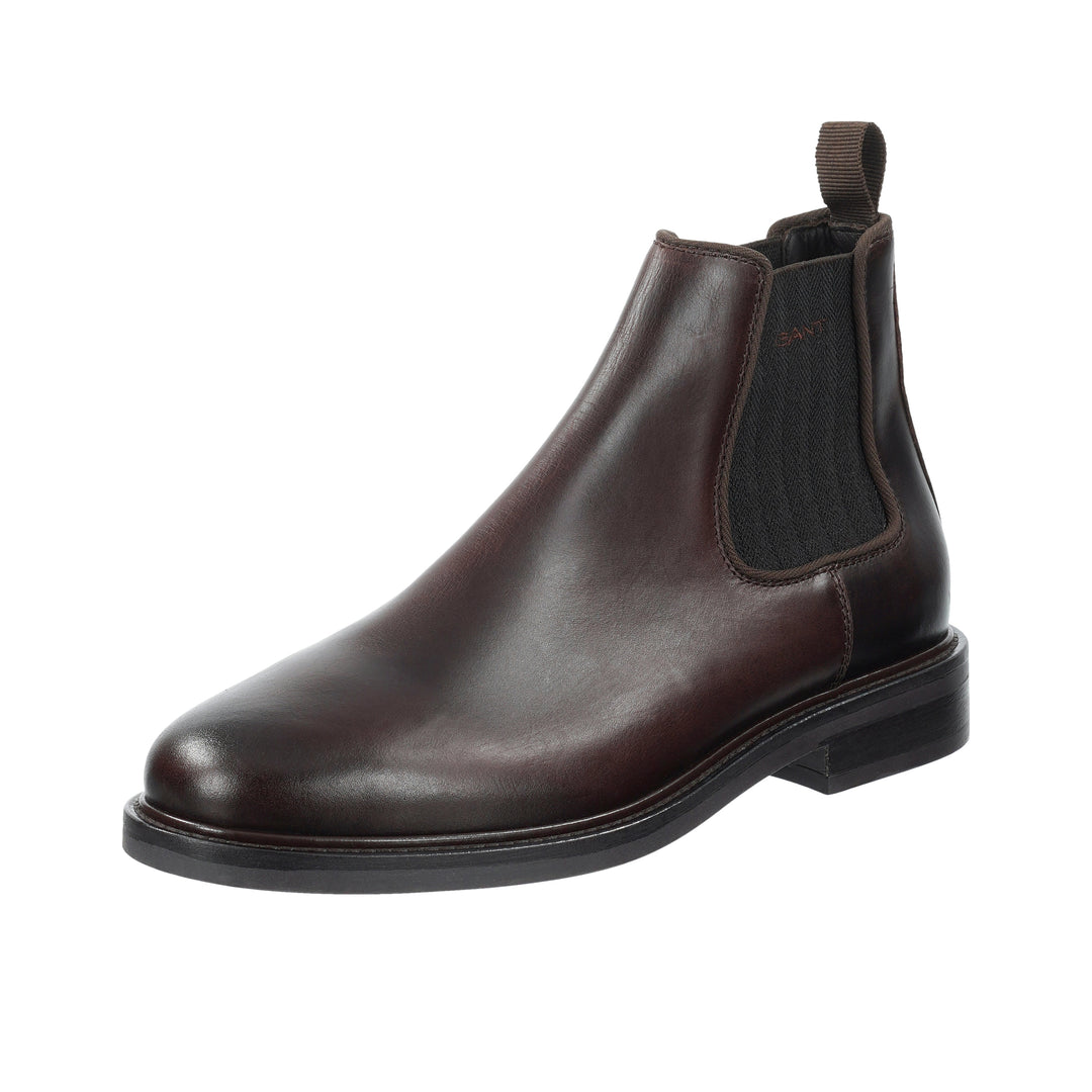 Gant St Fairkon Cow Leather Chelsea Boot Brown