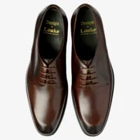 Loake Shoe Makers Gosling Dark Brown Calf Leather Shoe