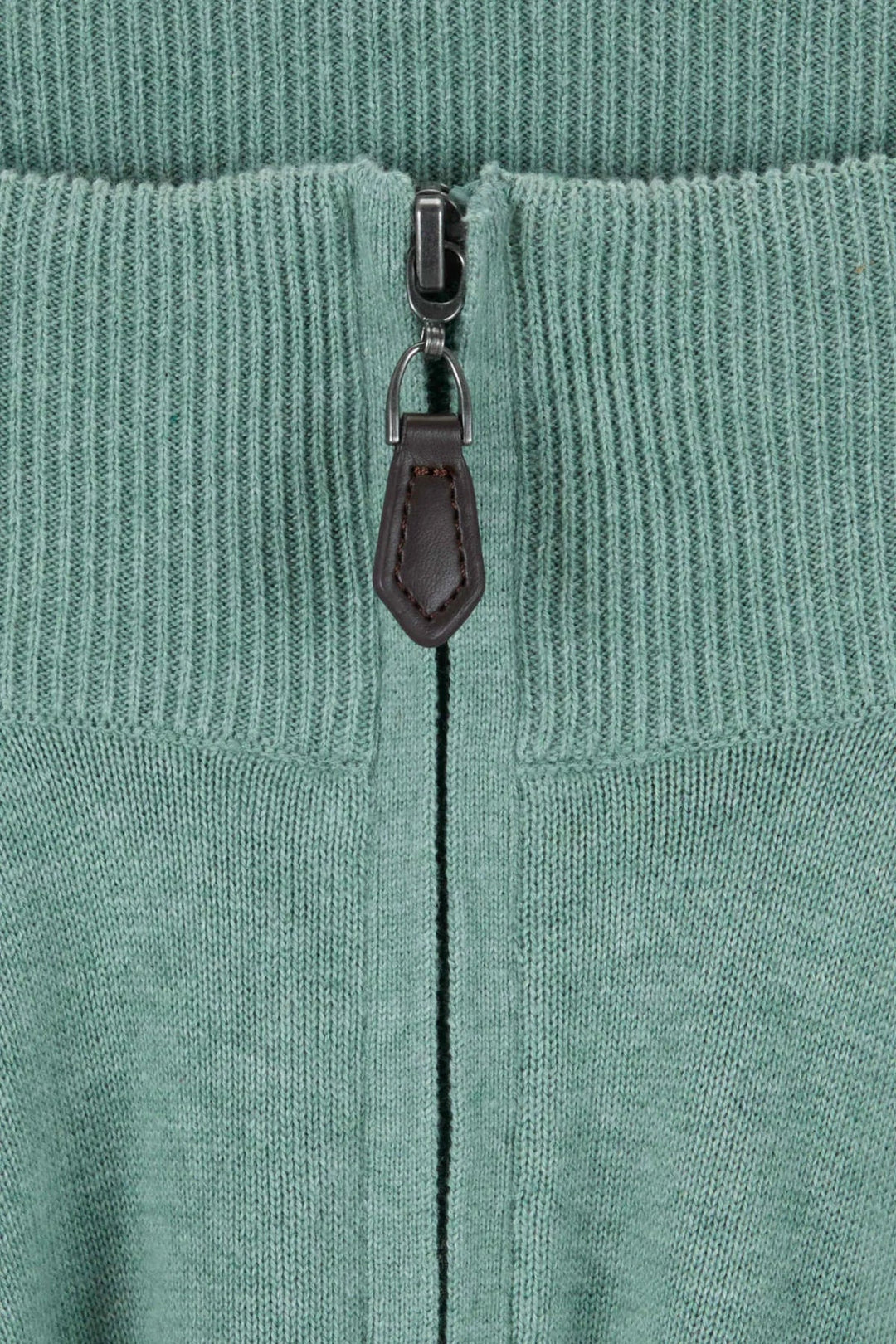 Gilded Gentlemen Harold 1/4 Zip Misty Green