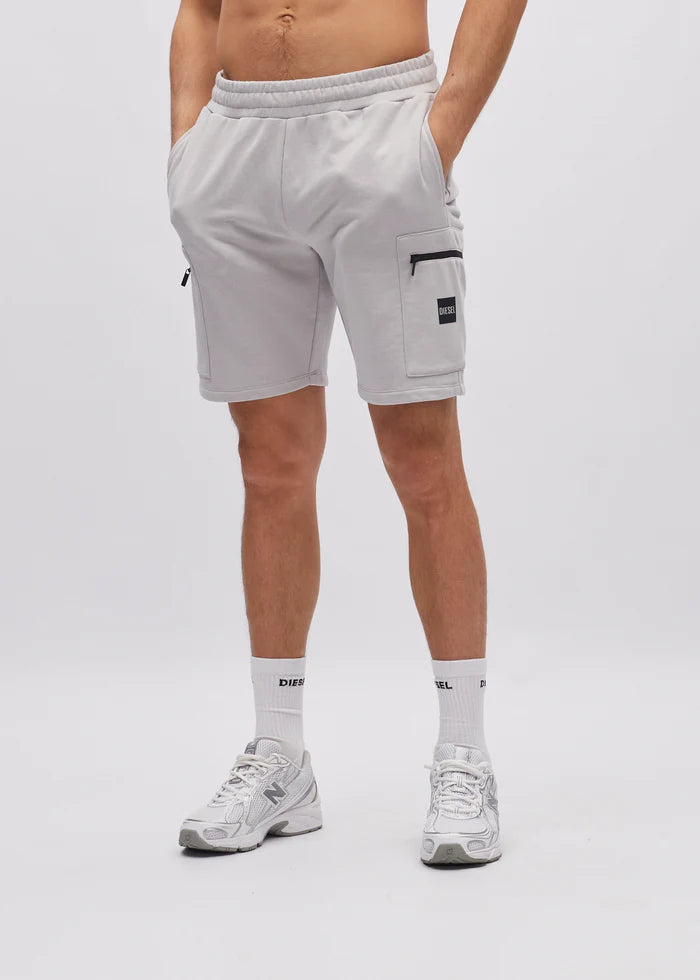 Diesel Haden Shorts  Shale Grey