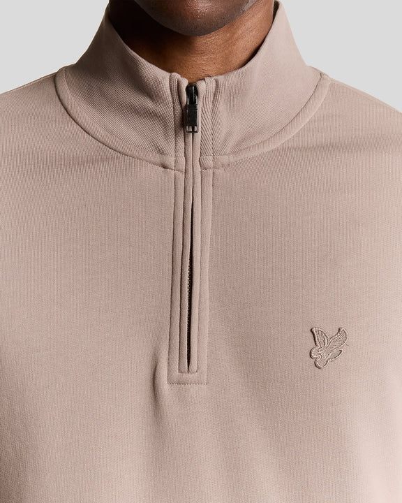 Lyle & Scott Superfine Cotton 1/4 Zip Sweatshirt Fife