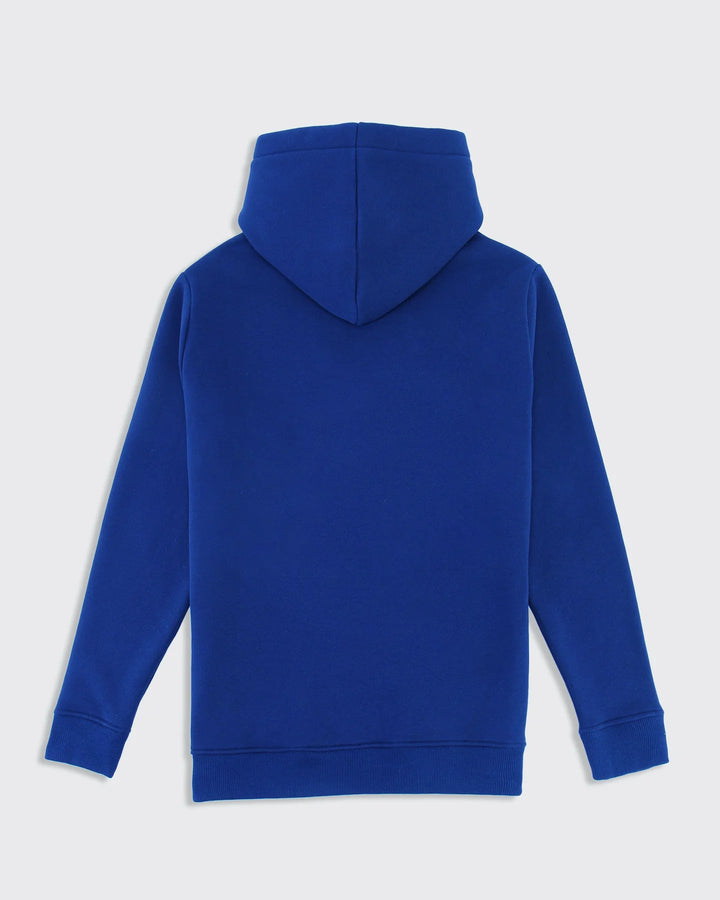Walker & Hunt Script Hoodie Cobalt Blue