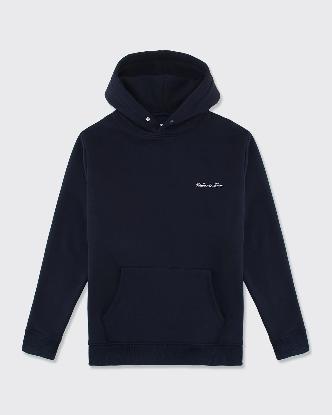 Walker & Hunt Script Hoodie Navy