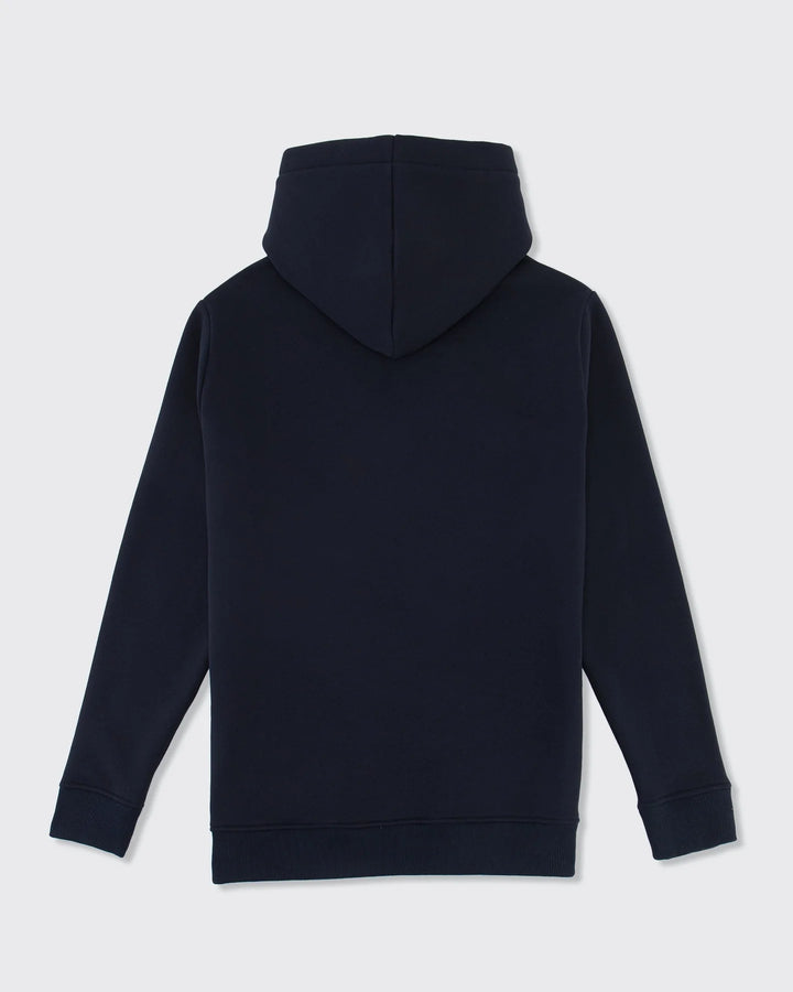 Walker & Hunt Script Hoodie Navy
