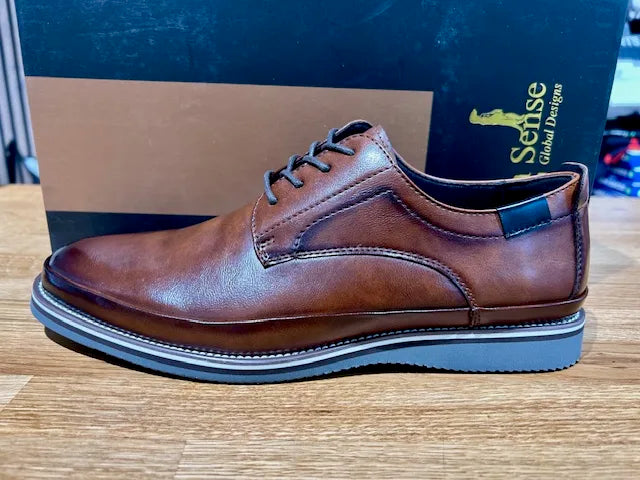 6th Sense Chine Casual Shoe Brown