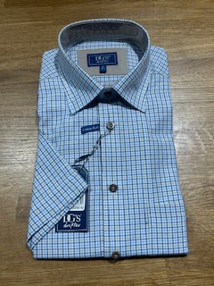 DG's Drifter Light Brown Regular Short Sleeve Casual Shirt