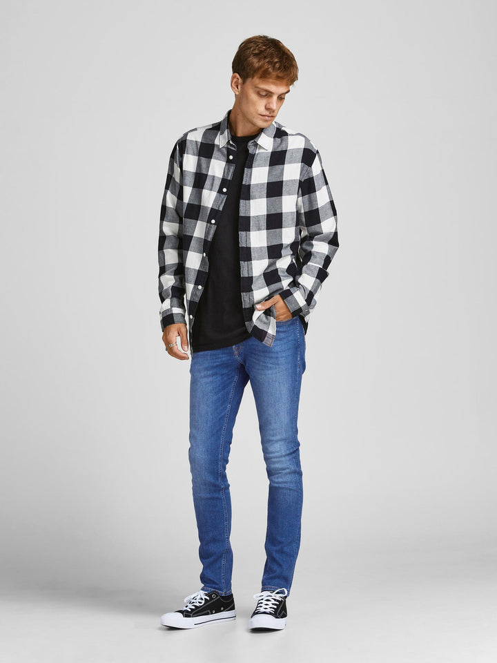 Jack & Jones Liam Original AGI 114 Skinny Fit Jeans Blue Denim