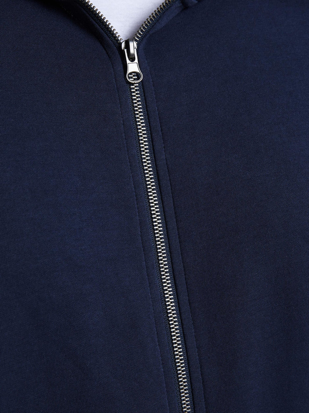 Jack & Jones Basic Sweat Full Zip Hoodie Navy 3XL-5XL
