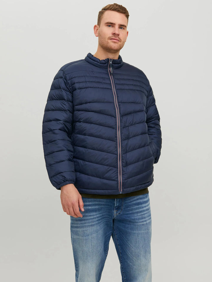Jack &amp; Jones Puffer Jacket Navy 3XL-6XL