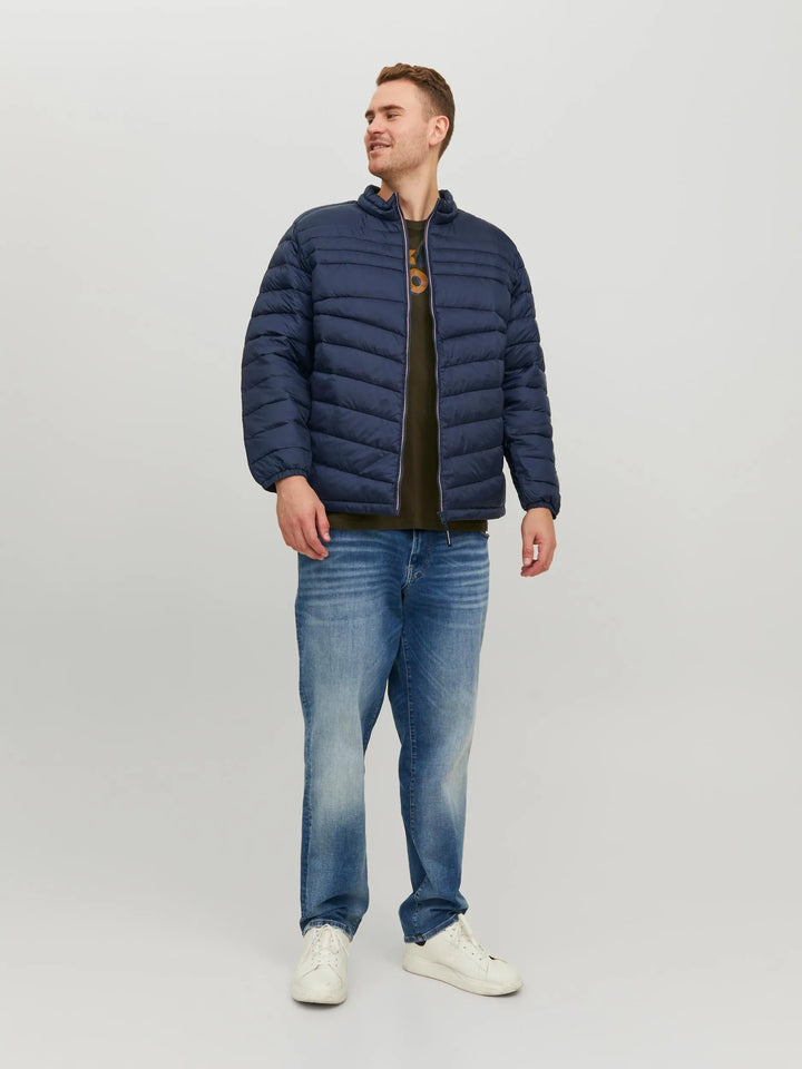 Jack &amp; Jones Puffer Jacket Navy 3XL-6XL