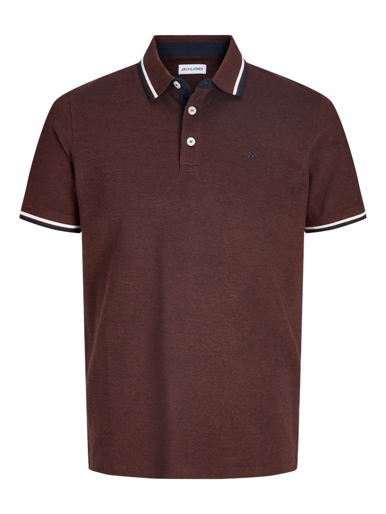 Jack & Jones Paulos Polo Fired Brick