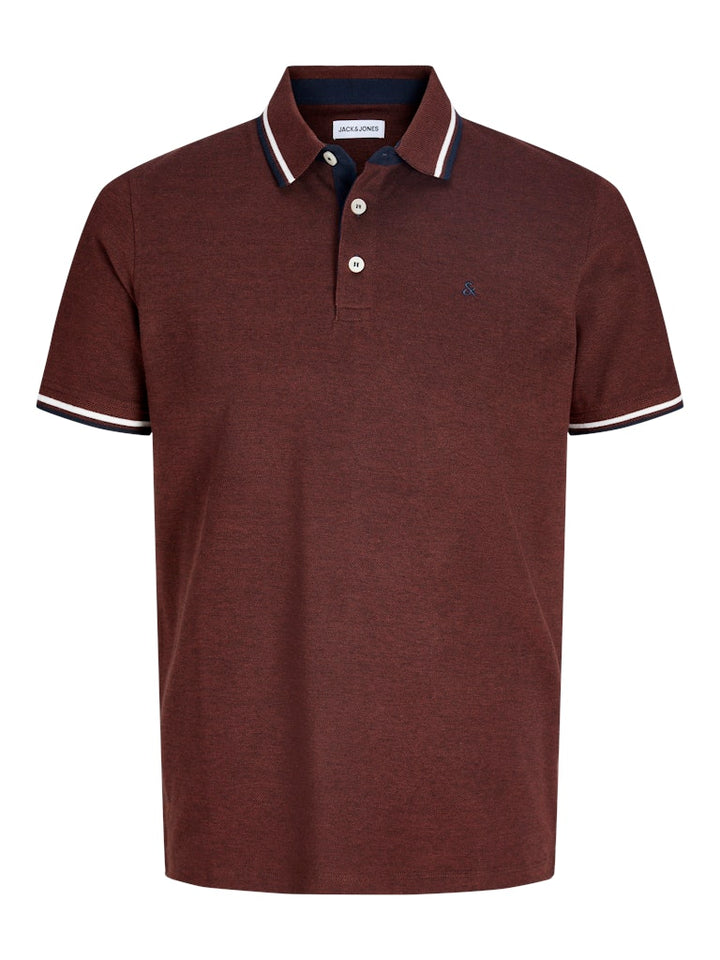 Jack & Jones Paulos Polo Fired Brick