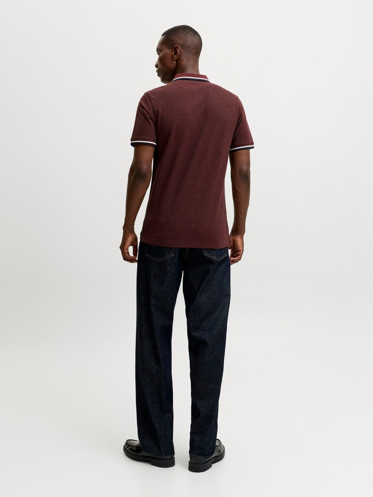 Jack & Jones Paulos Polo Fired Brick