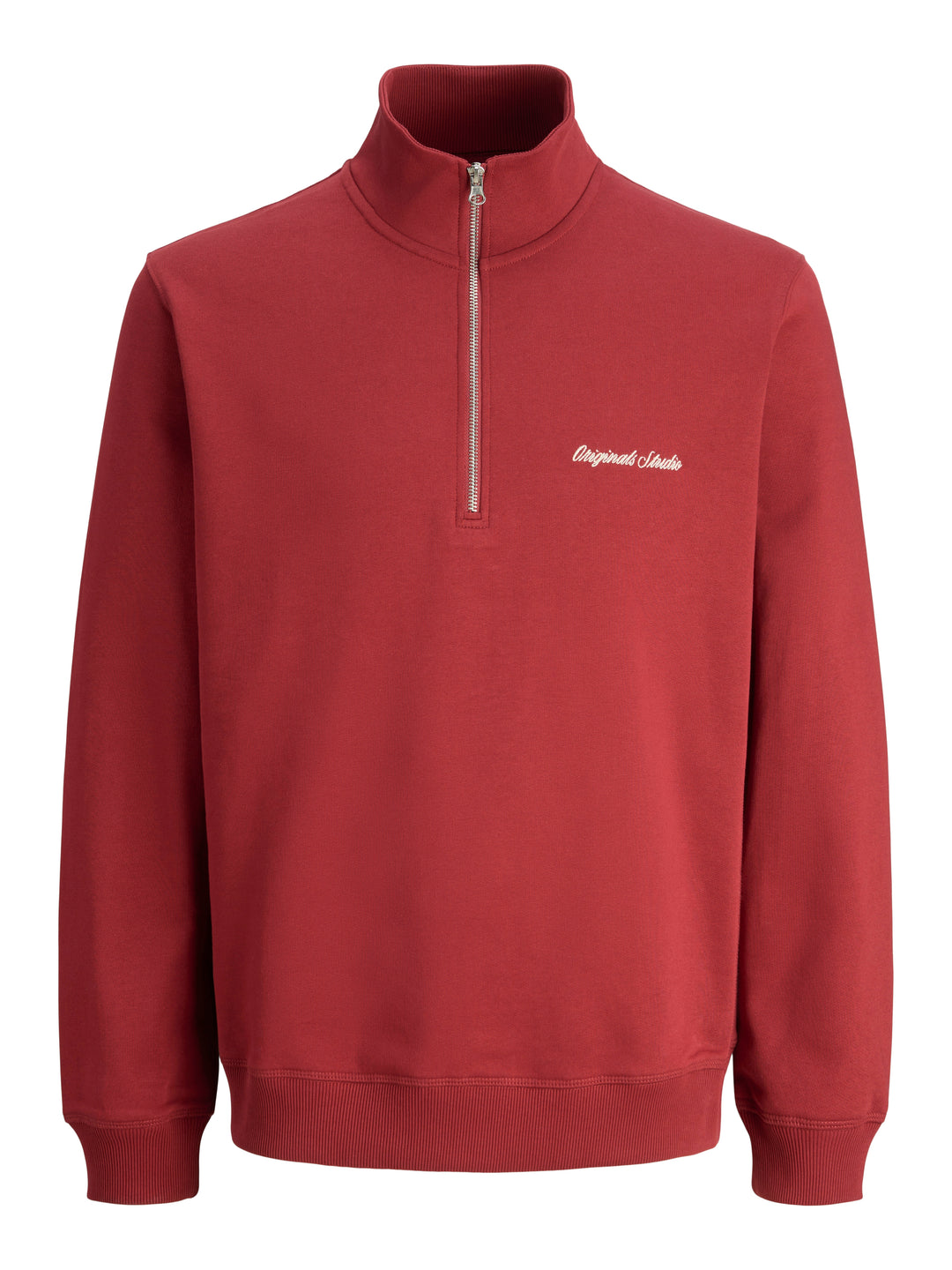 Jack & Jones 1/2 Zip Sweat Tibetan Red