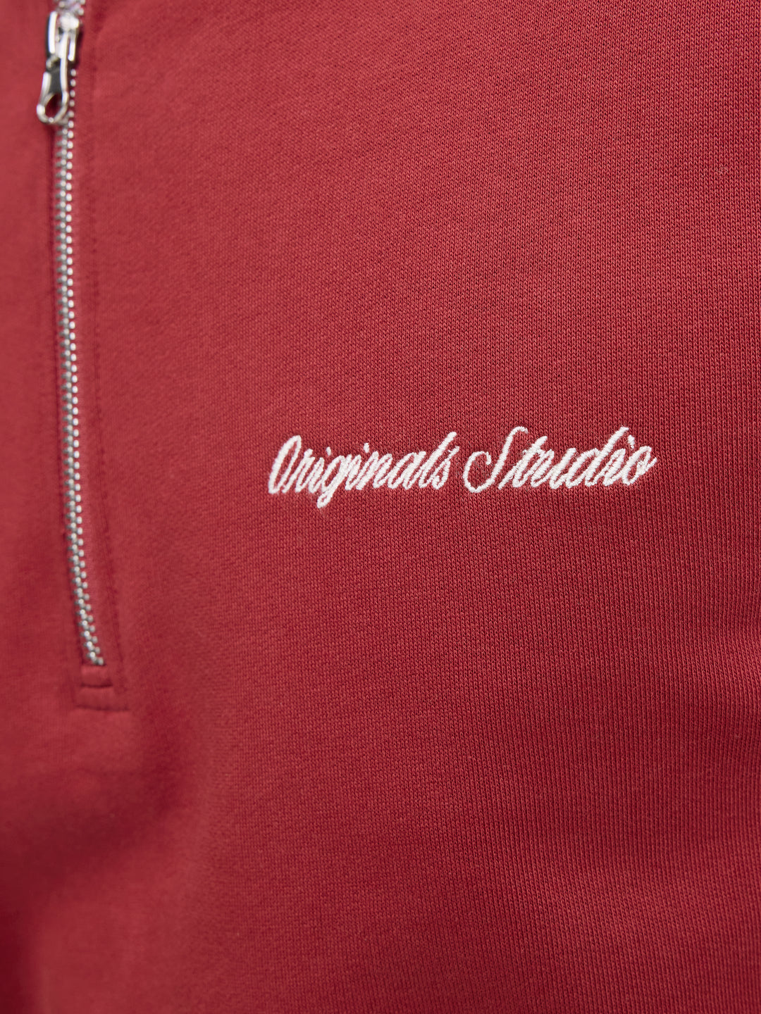 Jack & Jones 1/2 Zip Sweat Tibetan Red