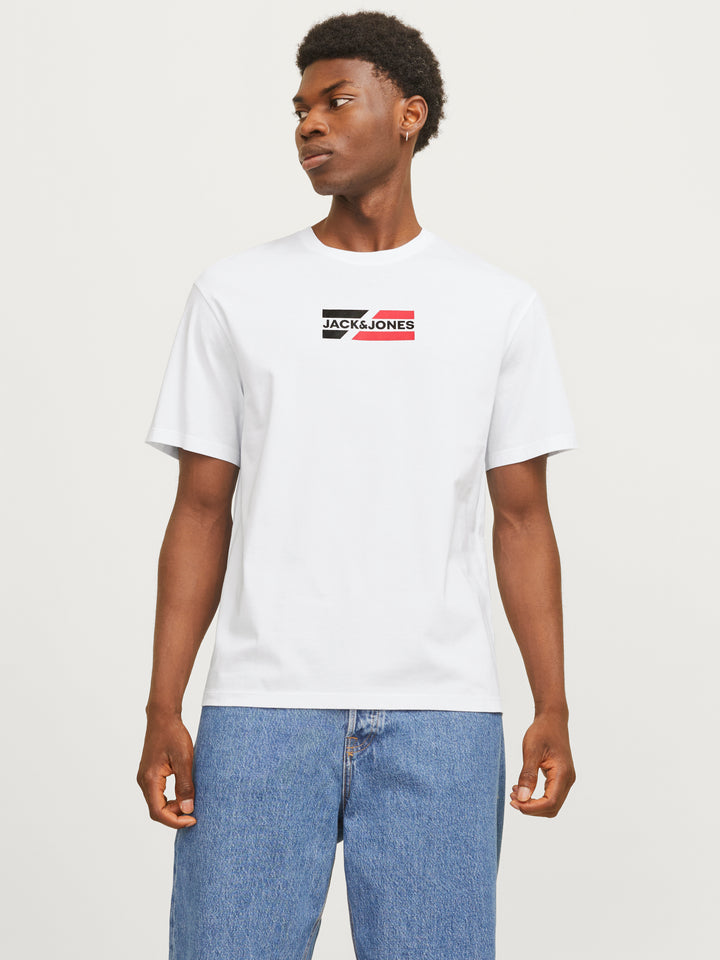 Jack & Jones Graphic Tee White