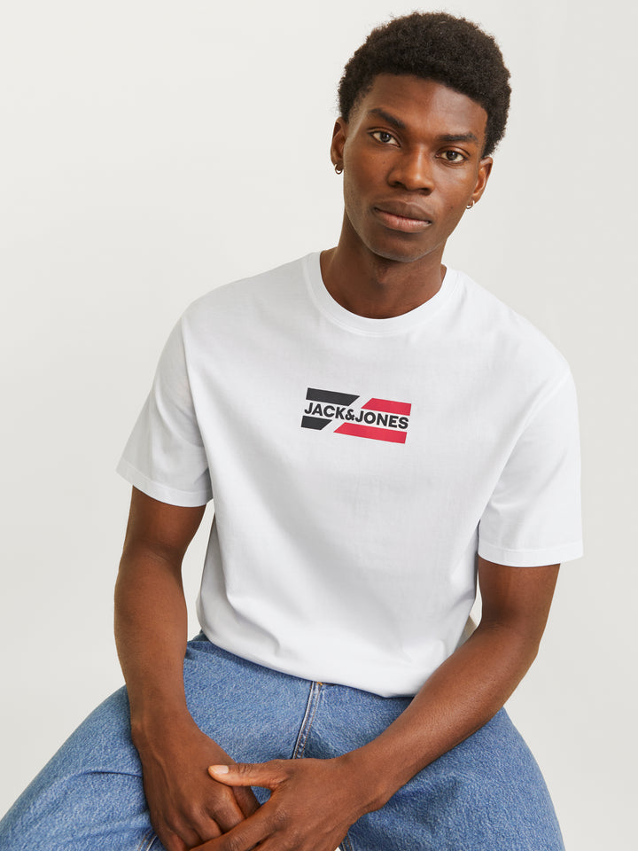 Jack & Jones Graphic Tee White