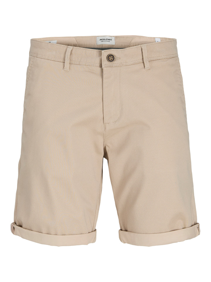 Jack & Jones Bowie Printed Shorts Oxford Tan