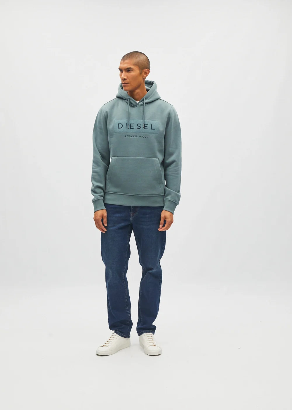 Diesel Jameson Hoodie Green Meadows