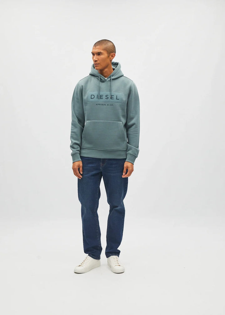 Diesel Jameson Hoodie Green Meadows