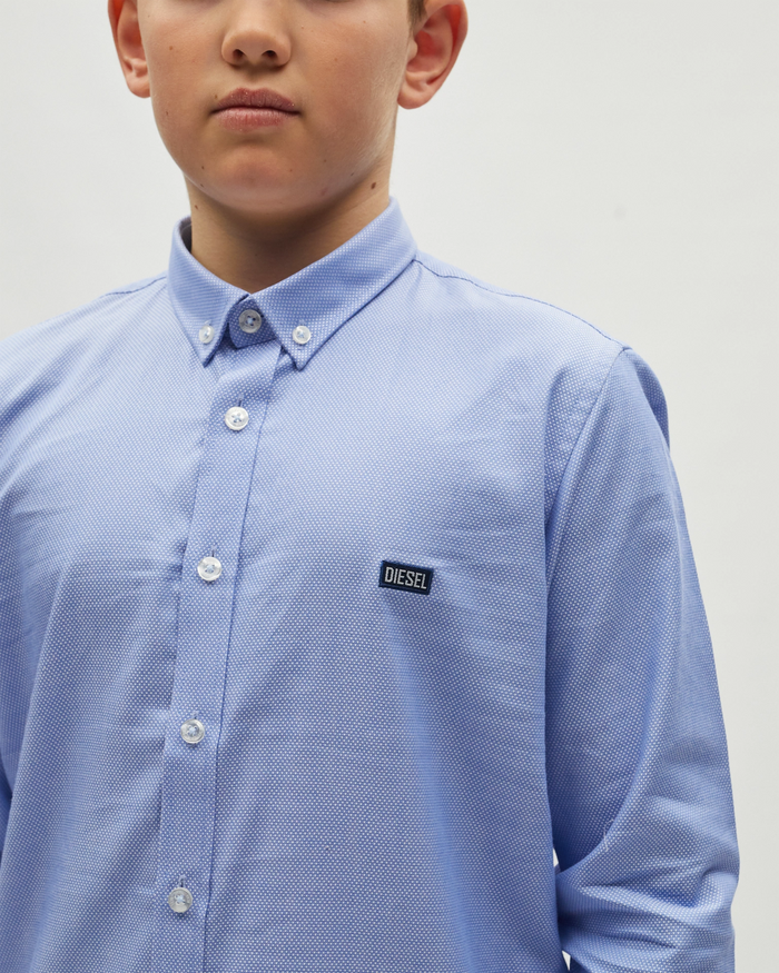 Diesel Boys Jarath Shirt Blue