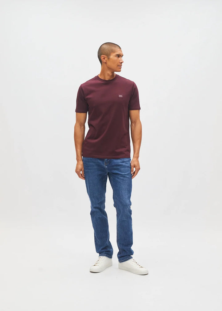 Diesel John Tee Deep Burgundy