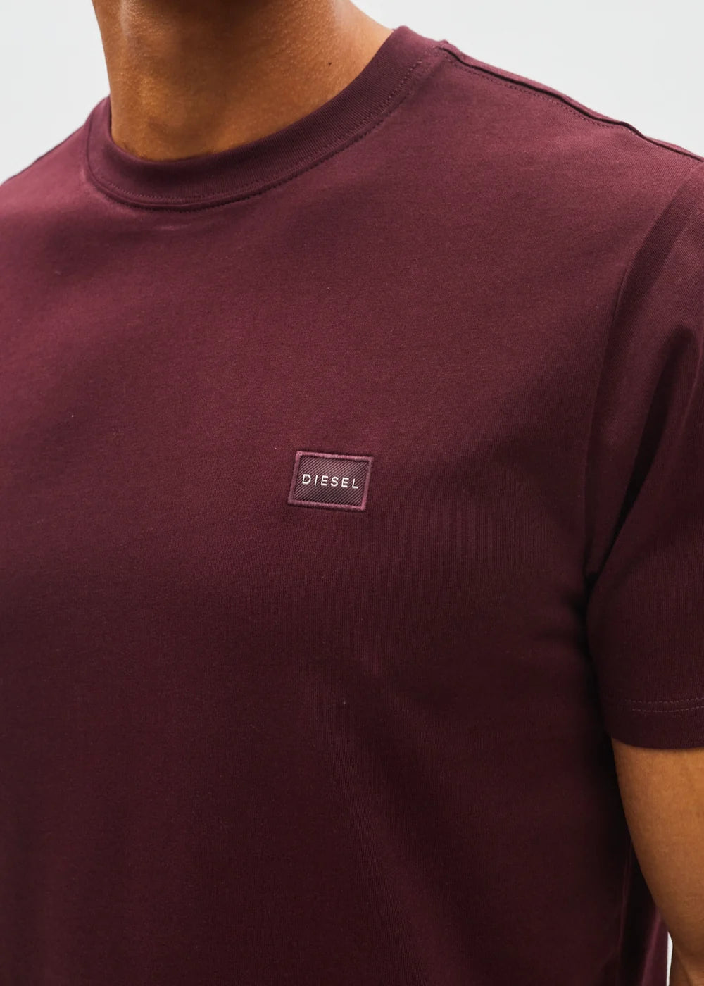 Diesel John Tee Deep Burgundy