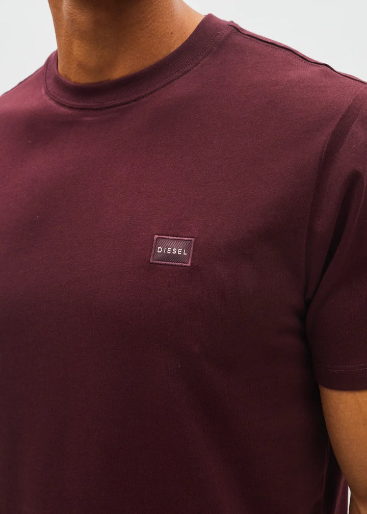 Diesel John Tee Deep Burgundy