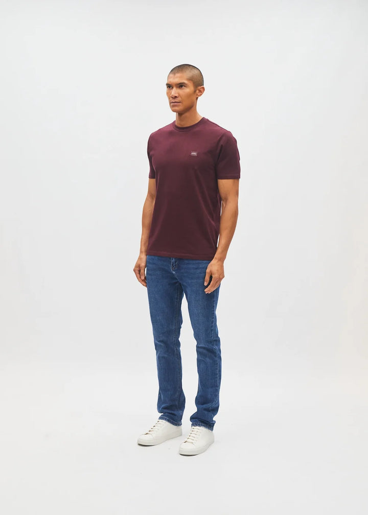 Diesel John Tee Deep Burgundy