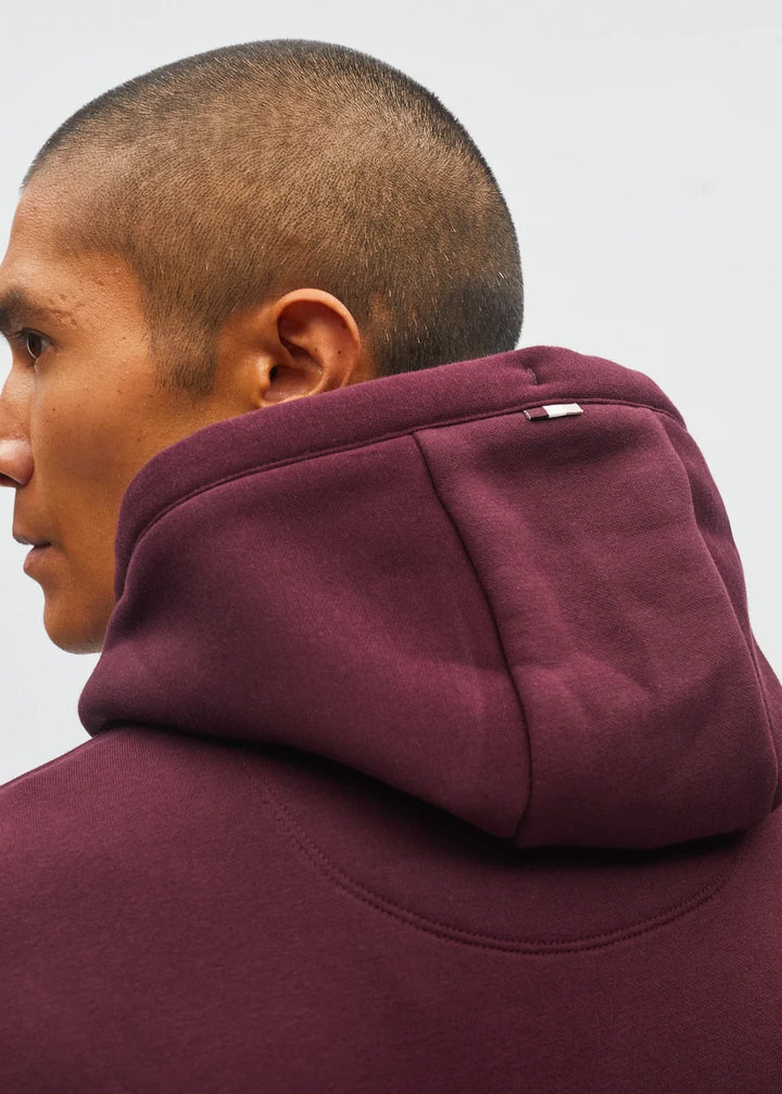 Diesel Julian Hoodie Deep Burgundy