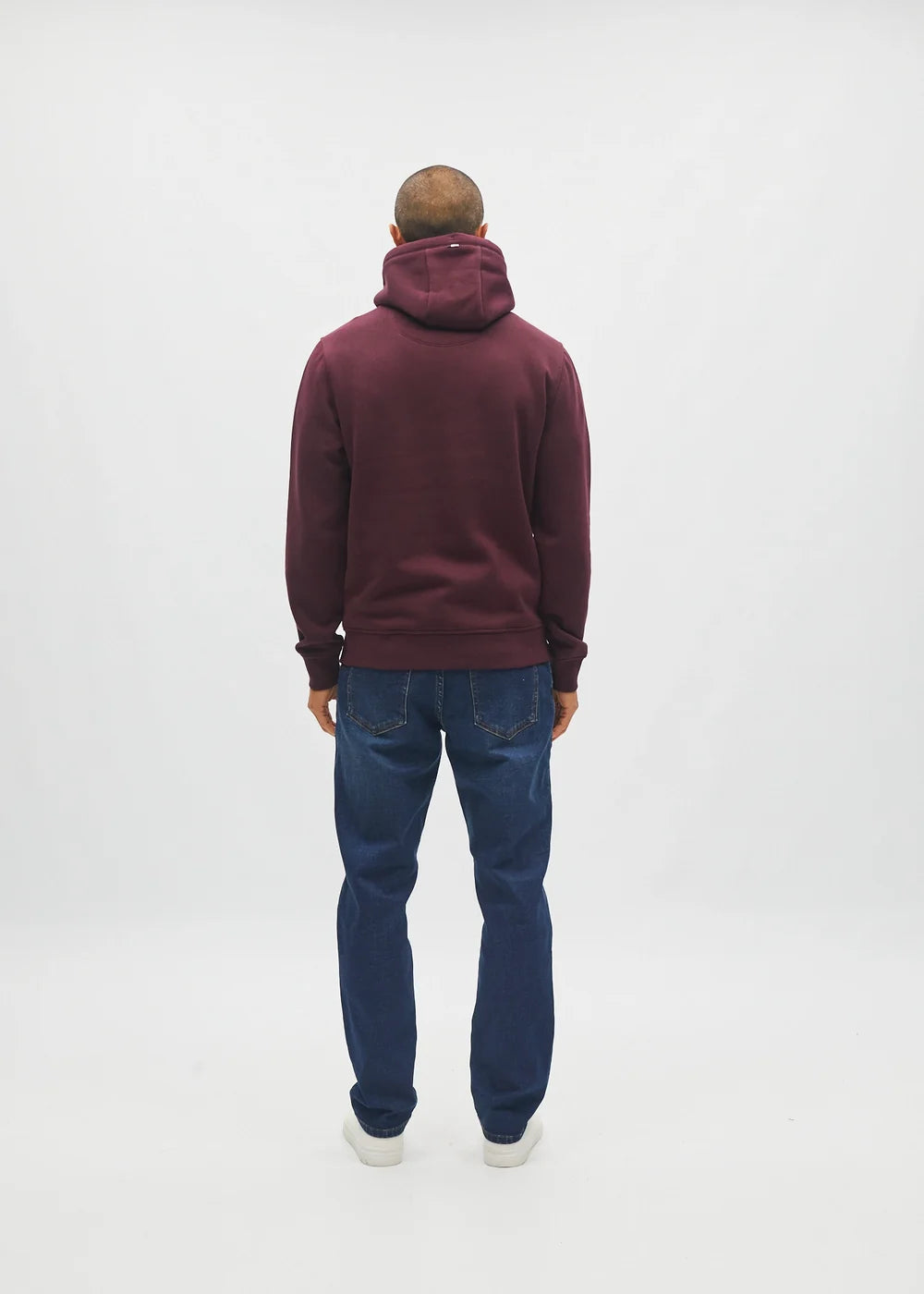 Diesel Julian Hoodie Deep Burgundy