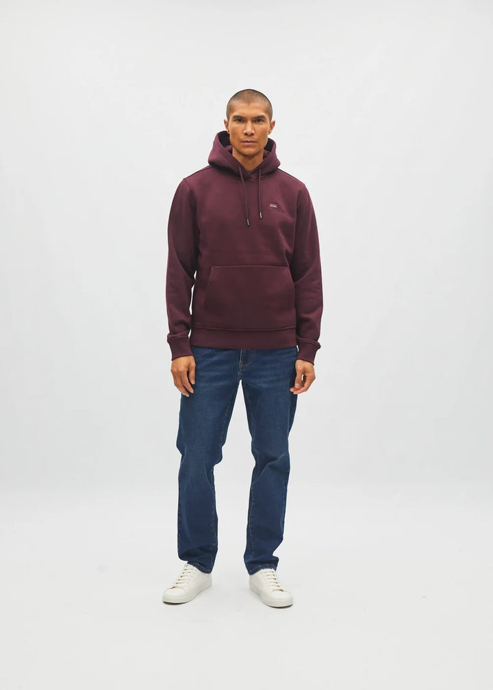 Diesel Julian Hoodie Deep Burgundy