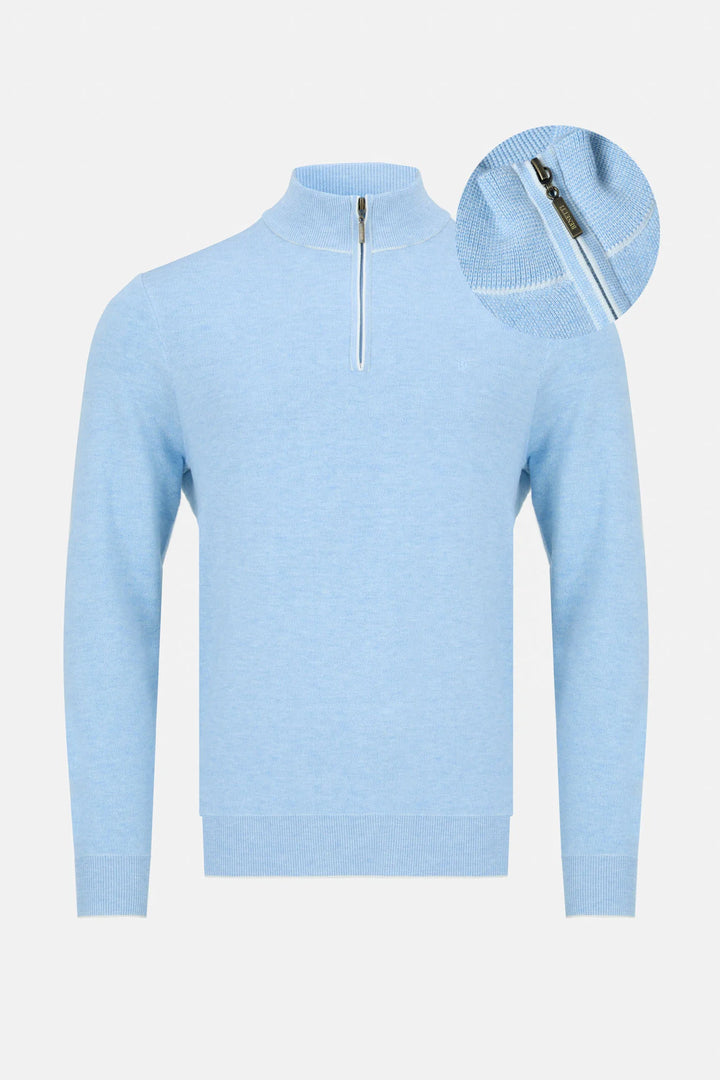 Benetti Julius 1/4 Zip Sky