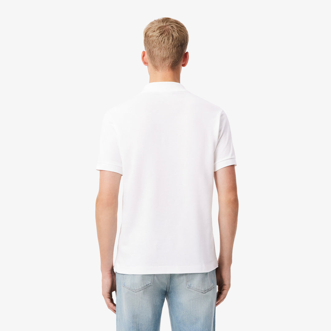 Lacoste Original Cotton Pique Polo Shirt White