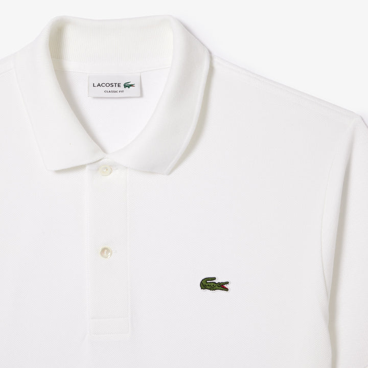 Lacoste Original Cotton Pique Polo Shirt White