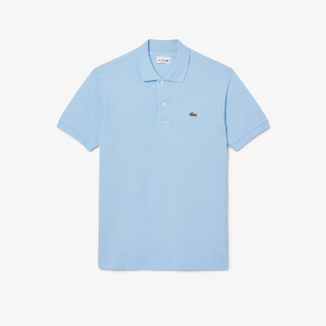 Lacoste Original Cotton Pique Polo Shirt Pale Blue