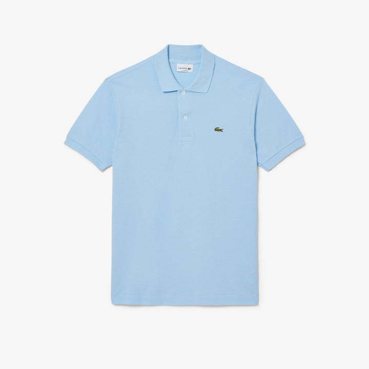 Lacoste Original Cotton Pique Polo Shirt Pale Blue