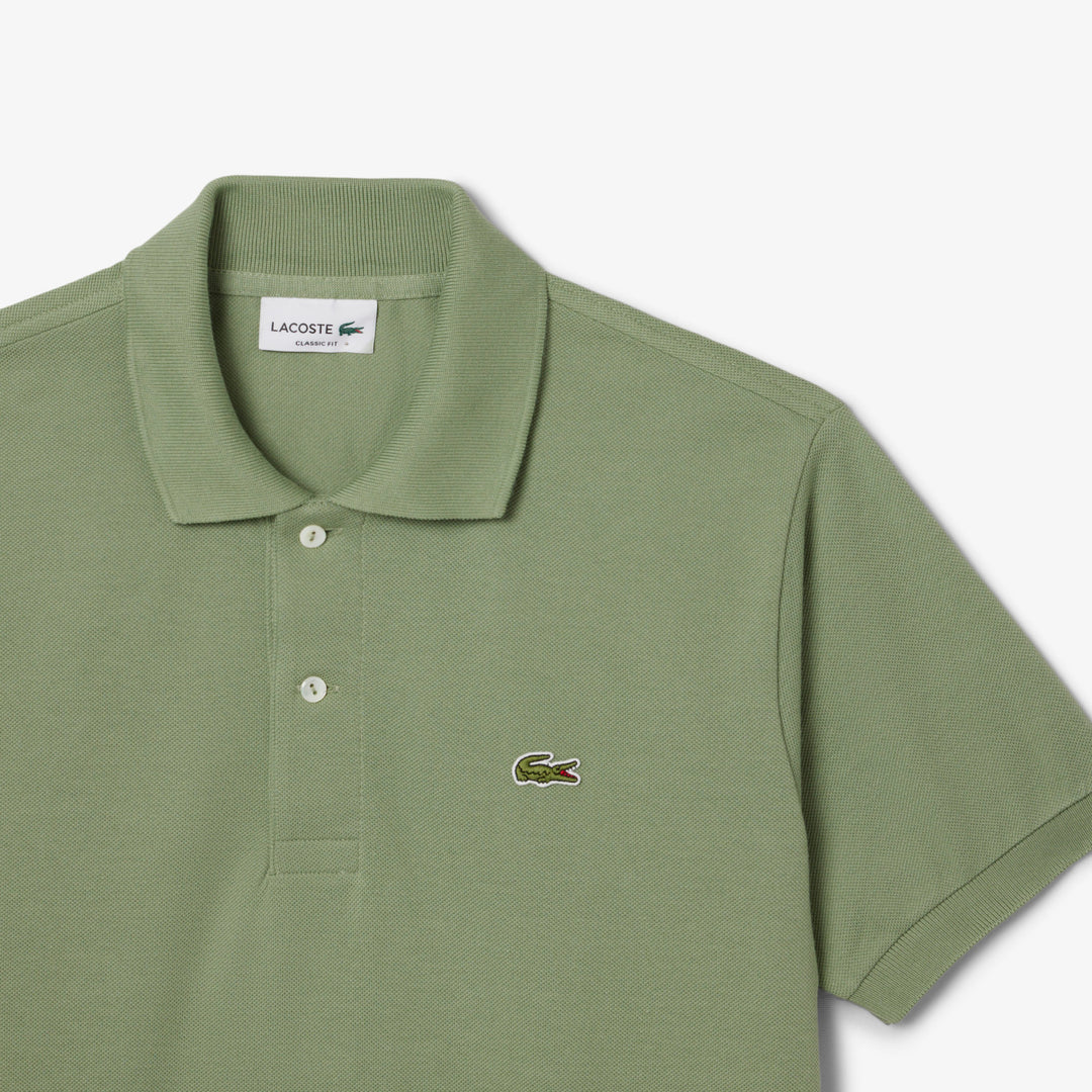 Lacoste Original Cotton Pique Polo Shirt Green