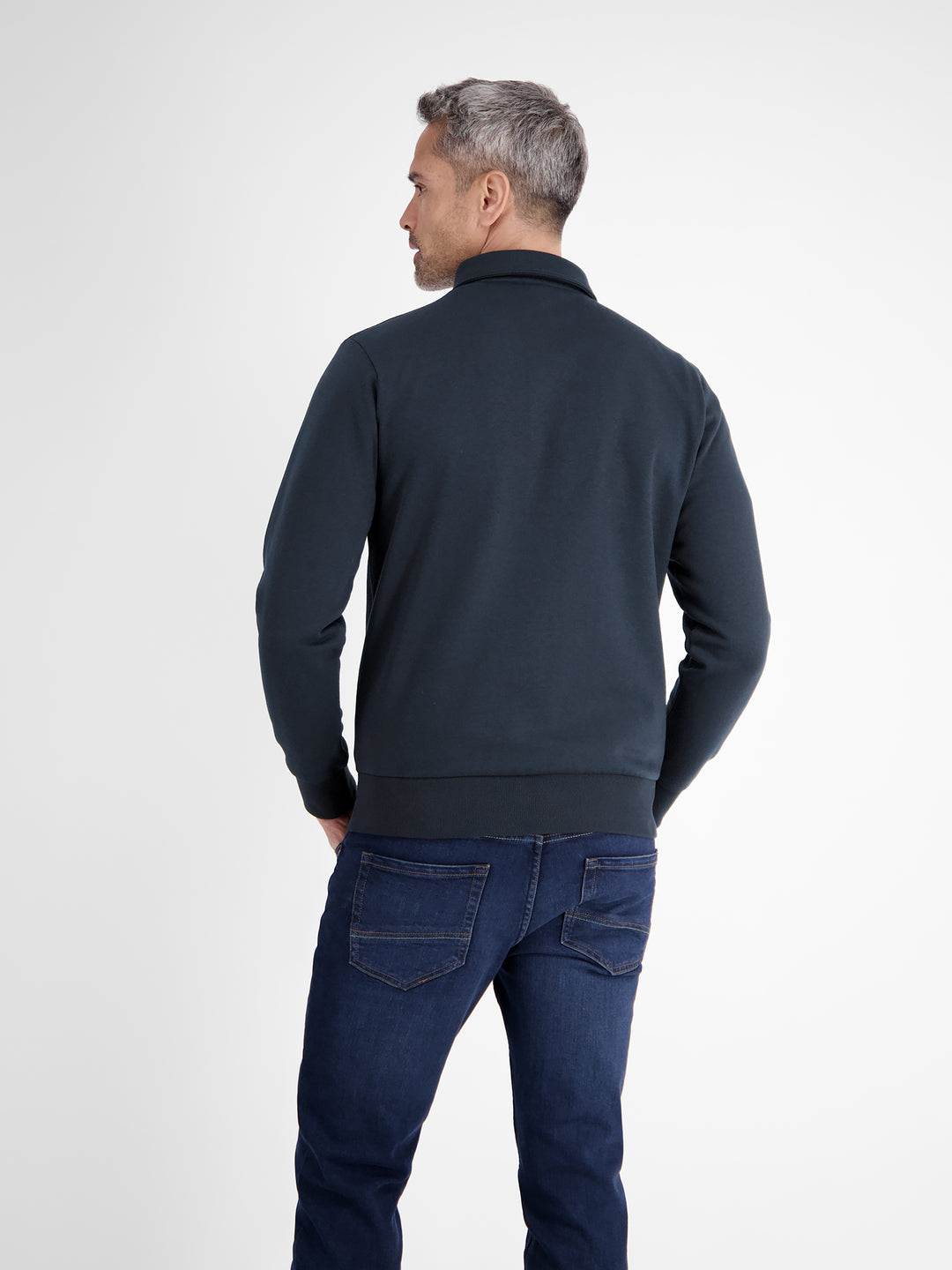 Lerros Casual Button Top Navy