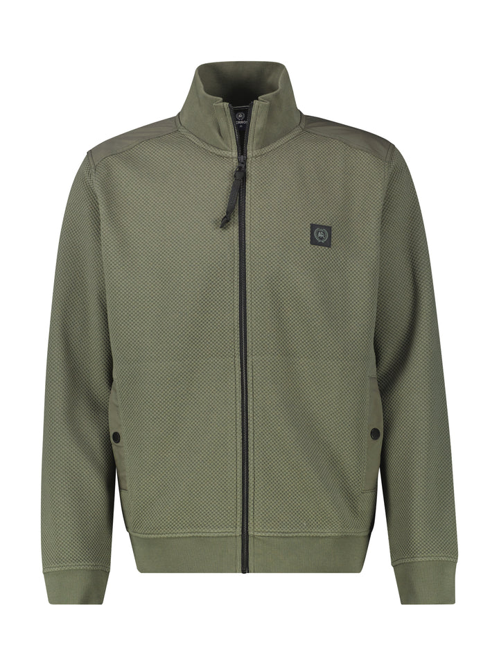 Lerros Full Zip Sweatshirt Olive