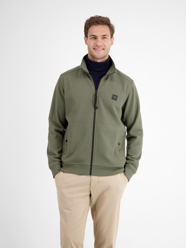 Lerros Full Zip Sweatshirt Olive