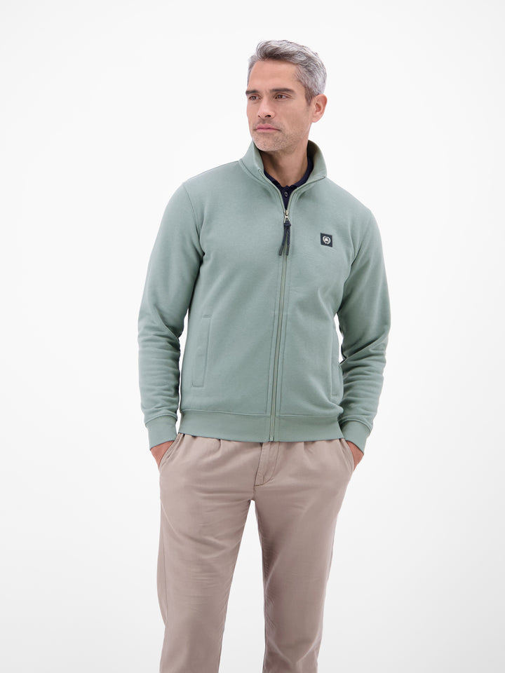 Lerros Full Zip Sweatshirt Storm Grey