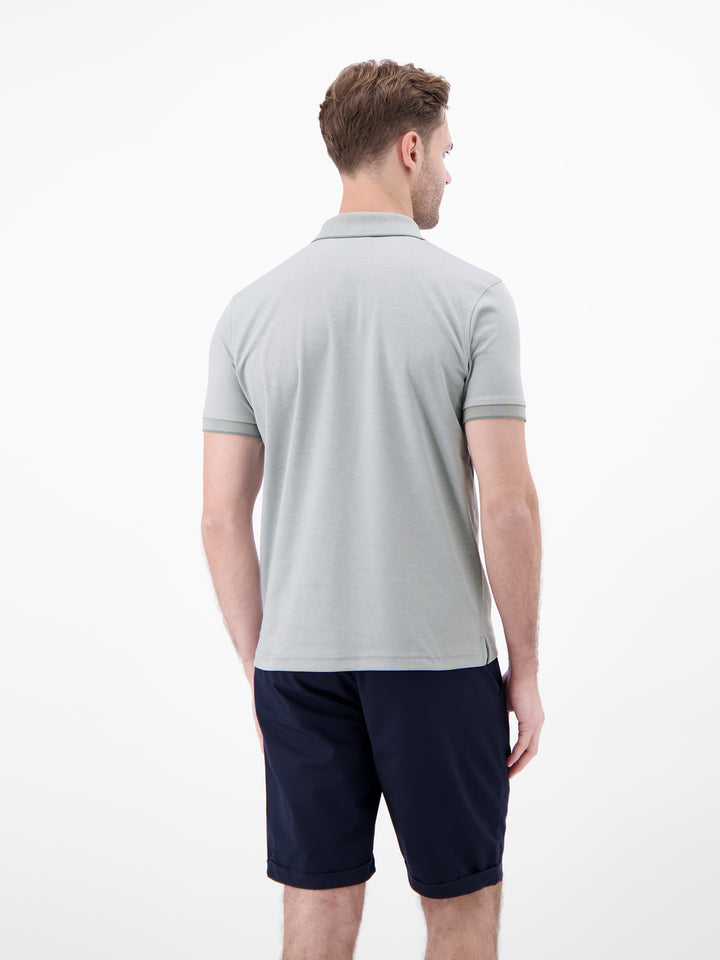 Lerros Cotton Polo Storm Grey