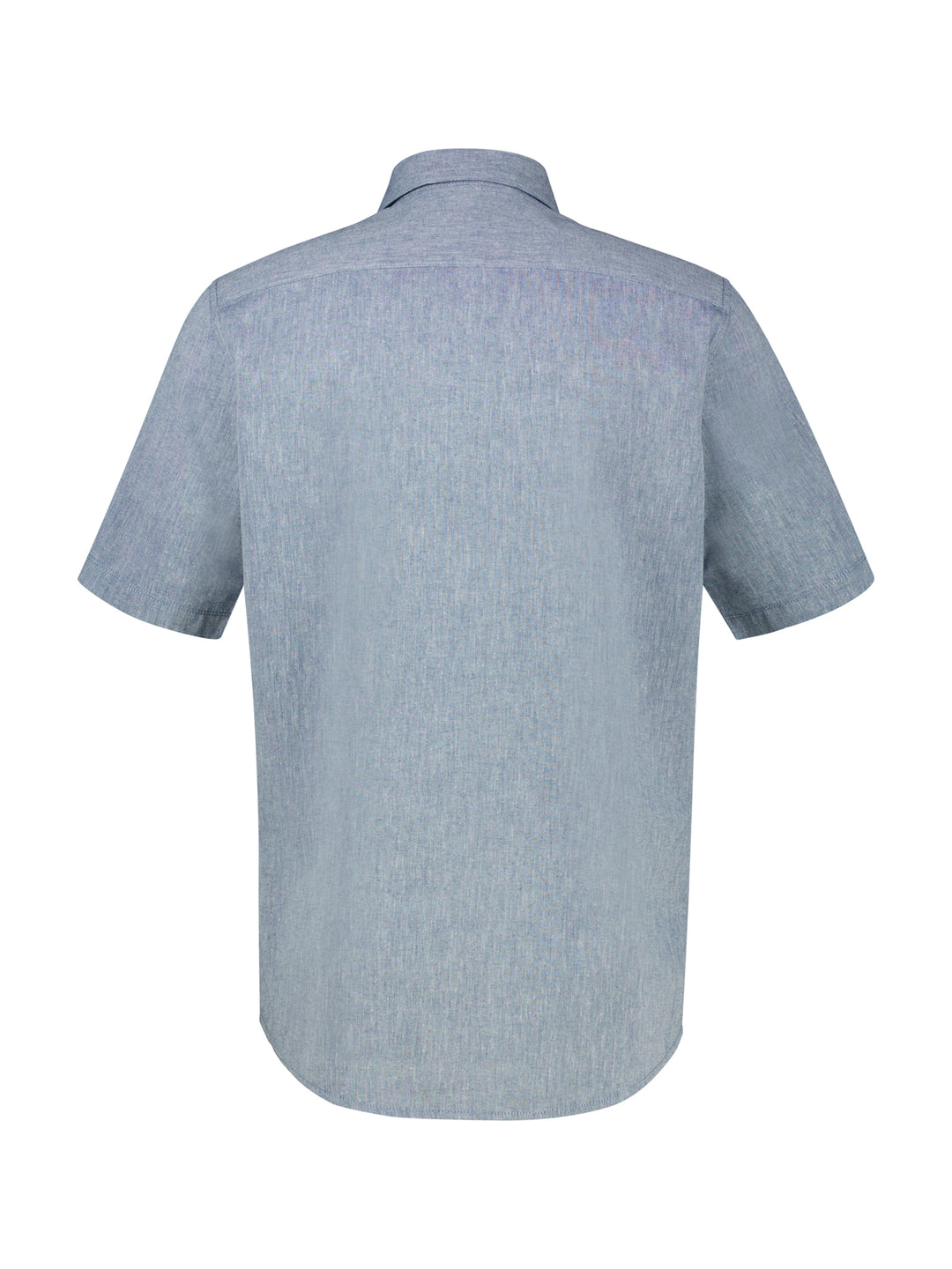 Lerros Casual Short Sleeve Linen Mix Shirt True Blue