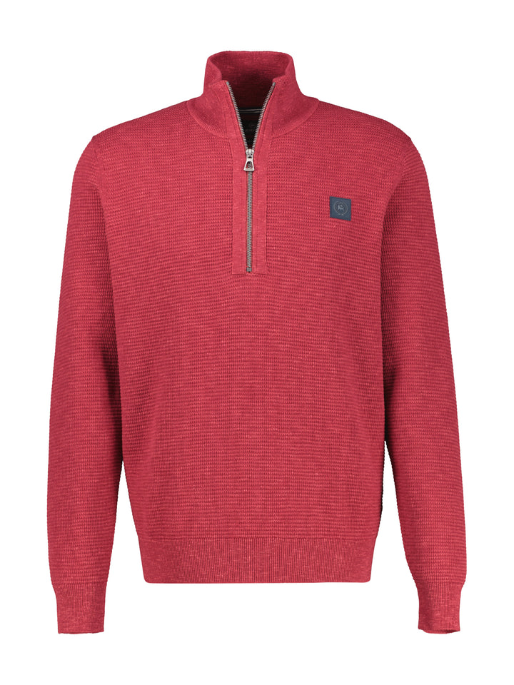 Lerros 1/2 Zip Sweatshirt Muted Red