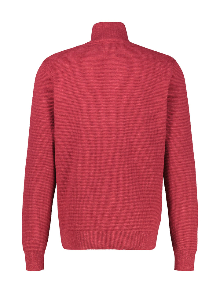 Lerros 1/2 Zip Sweatshirt Muted Red